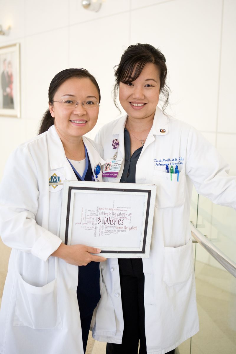 Sherry Xu and Thanh Neville