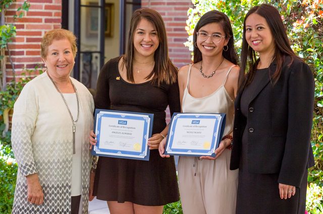 Womens advocacy reception winners