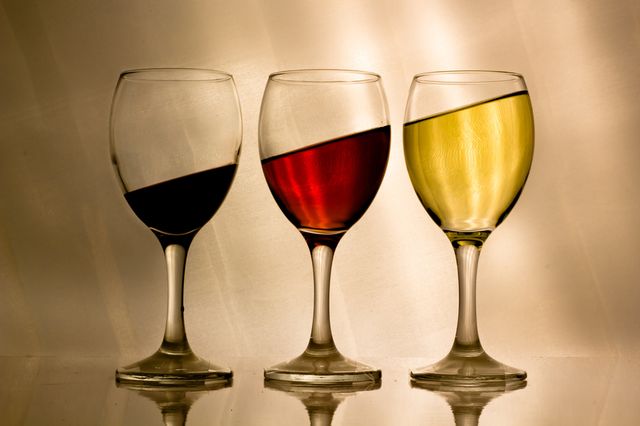 Wine glasses