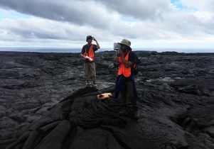 UCLA volcano research trip