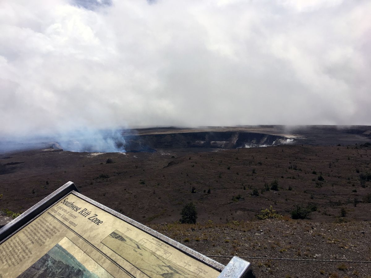 UCLA volcano research trip