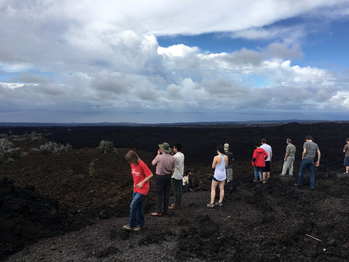 UCLA volcano research trip