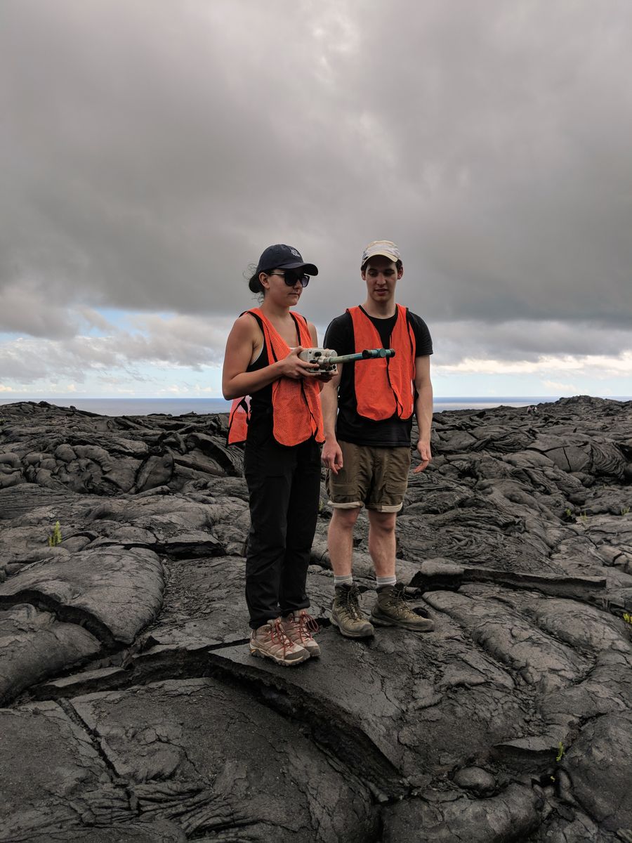 UCLA volcano research