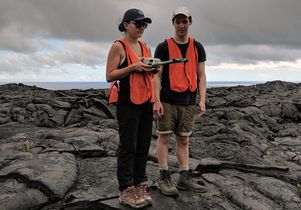UCLA volcano research
