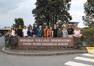 UCLA volcano research trip