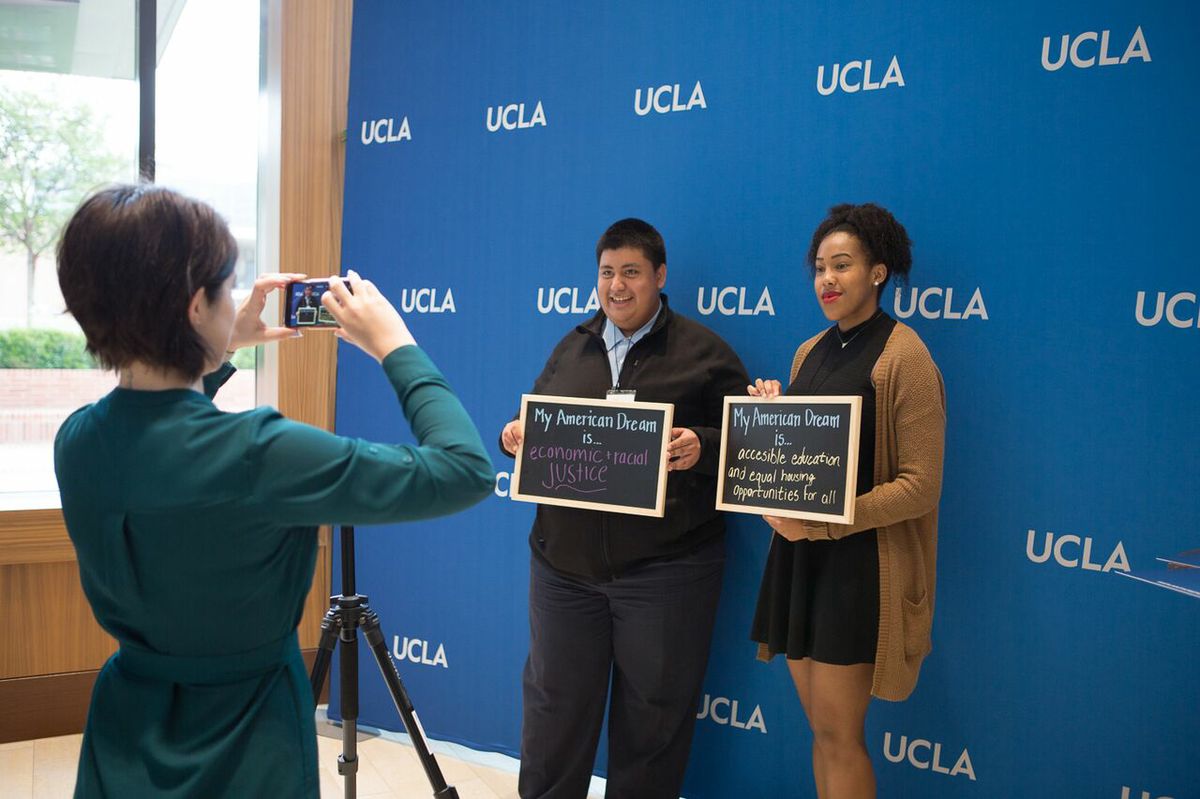 Guests share their thoughts on the American Dream