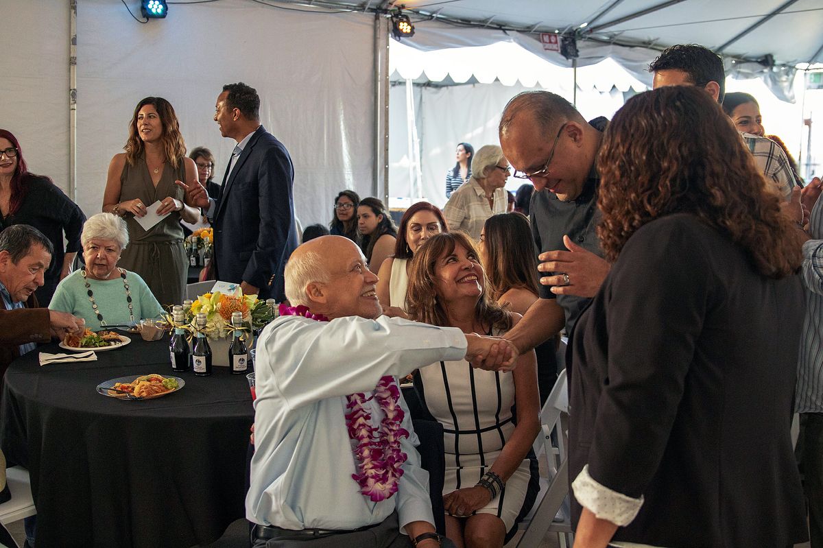 Leo Estrada retirement party