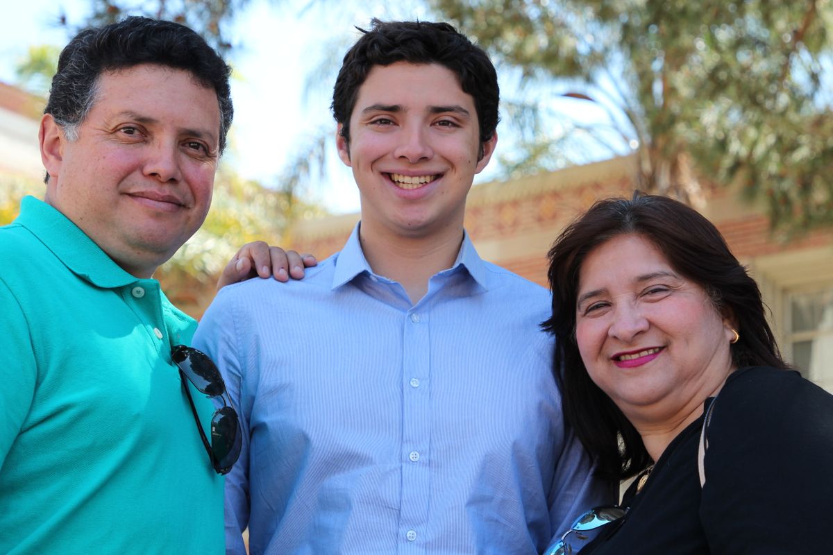 William, Kevin and Nora Herrera