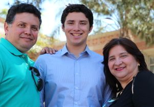 William, Kevin and Nora Herrera