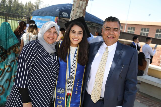 Family celebrates commencement
