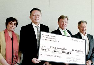 Sunday Group gift presentation