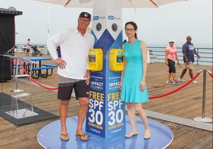 Sinjin Smith and Dr. Jennifer Hsiao