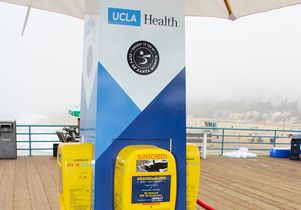 Sun safety kiosk
