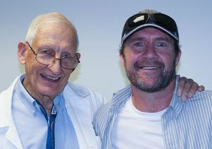 Dr. Richard Stiehm and Maurice Elias