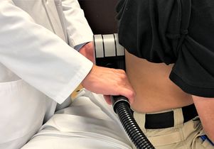 Magnet wand close-up