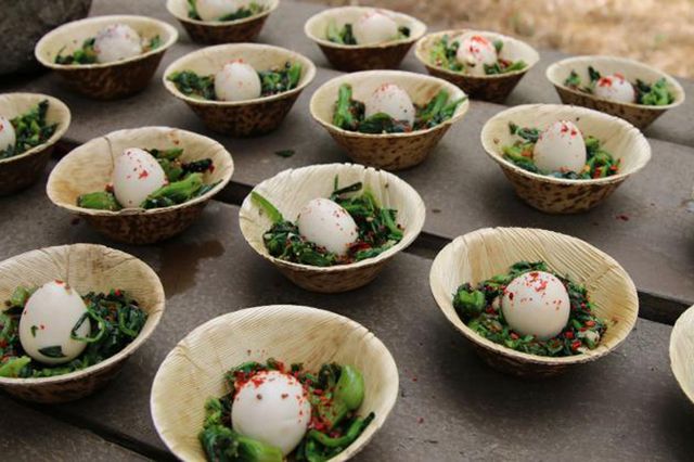 Quail eggs