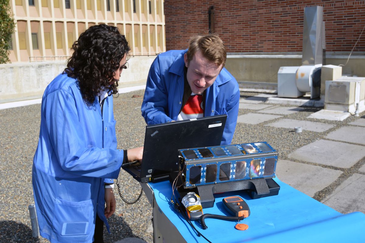 ELFIN solar cell testing