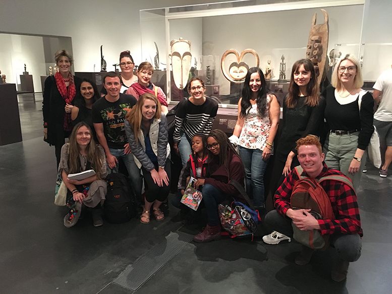 Polly Roberts at LACMA