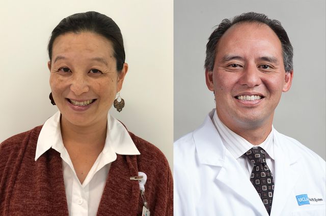 Dr. Meeryo Choe and Dr. Christopher Giza