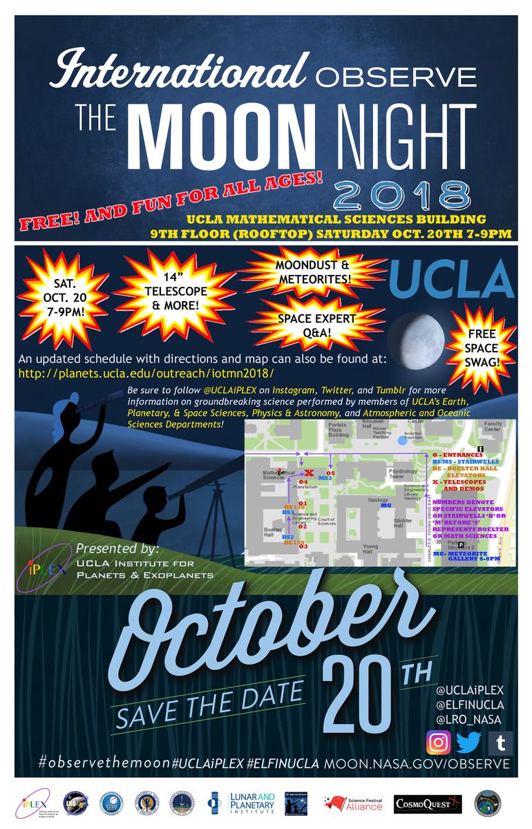 UCLA Moon Viewing Poster