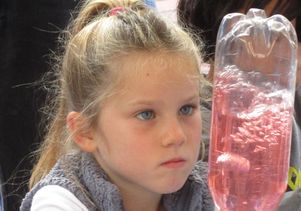 Soda bottle experiment at Exploring Your Universe 