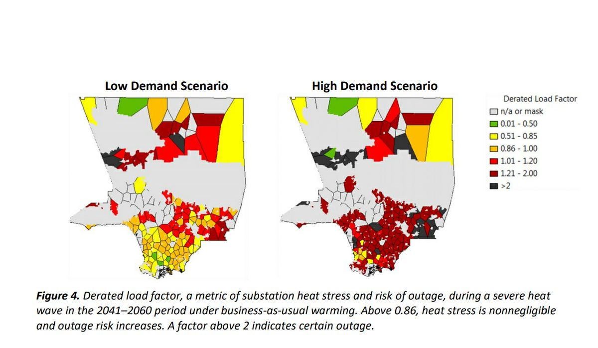 Power outage risk maps