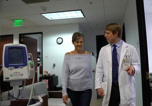 Dr. John Timmerman and Denise Delatorre