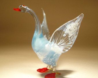 Goose figurine