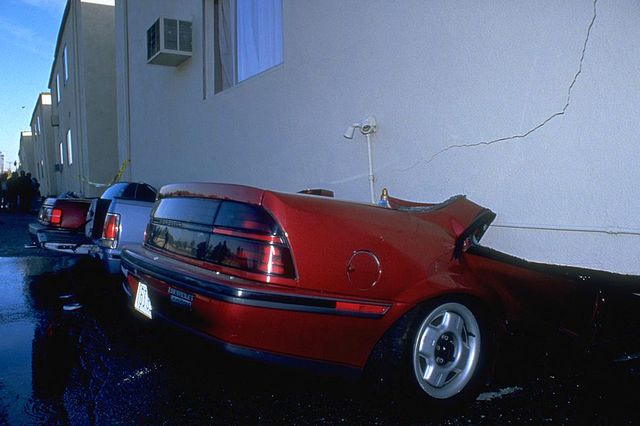 Northridge earthquake damage