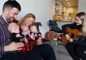 Music therapy and Gallus triplets