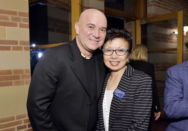 Andre Agassi-Cindy Fan