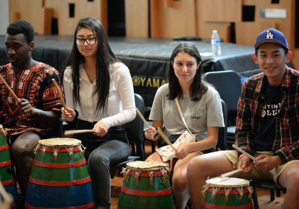 Ghanaian drumming