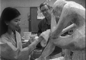 Dorothy Fujikawa and Ray Manzarek