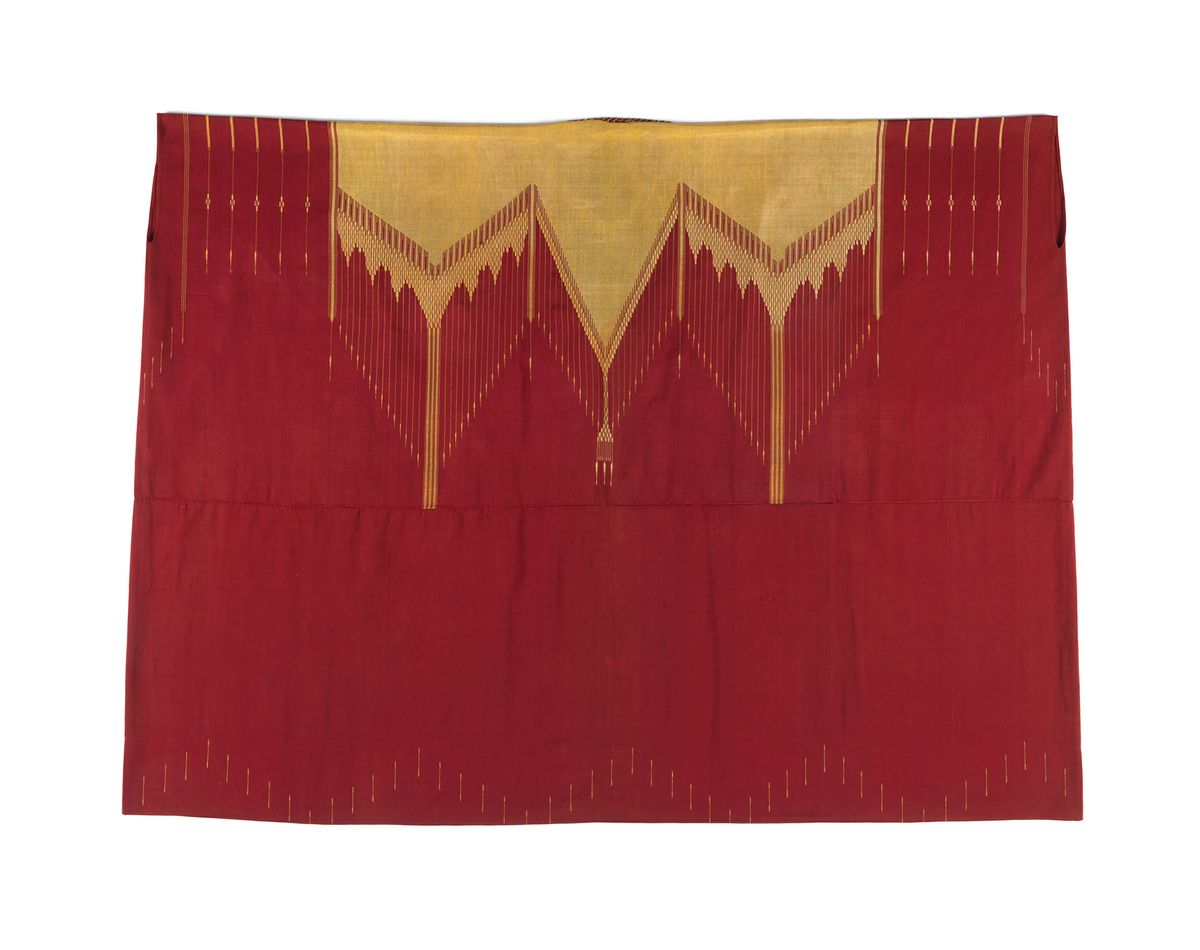 Man’s red cloak (abaya)