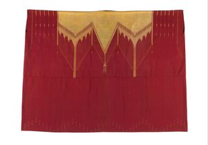 Man’s red cloak (abaya)