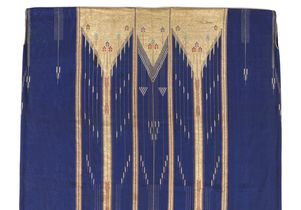 Man’s blue cloak (abaya)