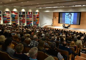 Daniel Pearl lecture with Bob Woodward 