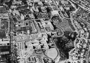 UCLA aerial photo, 1955