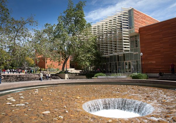 UCLA Herb Alpert School of Music and Inverted Fountain