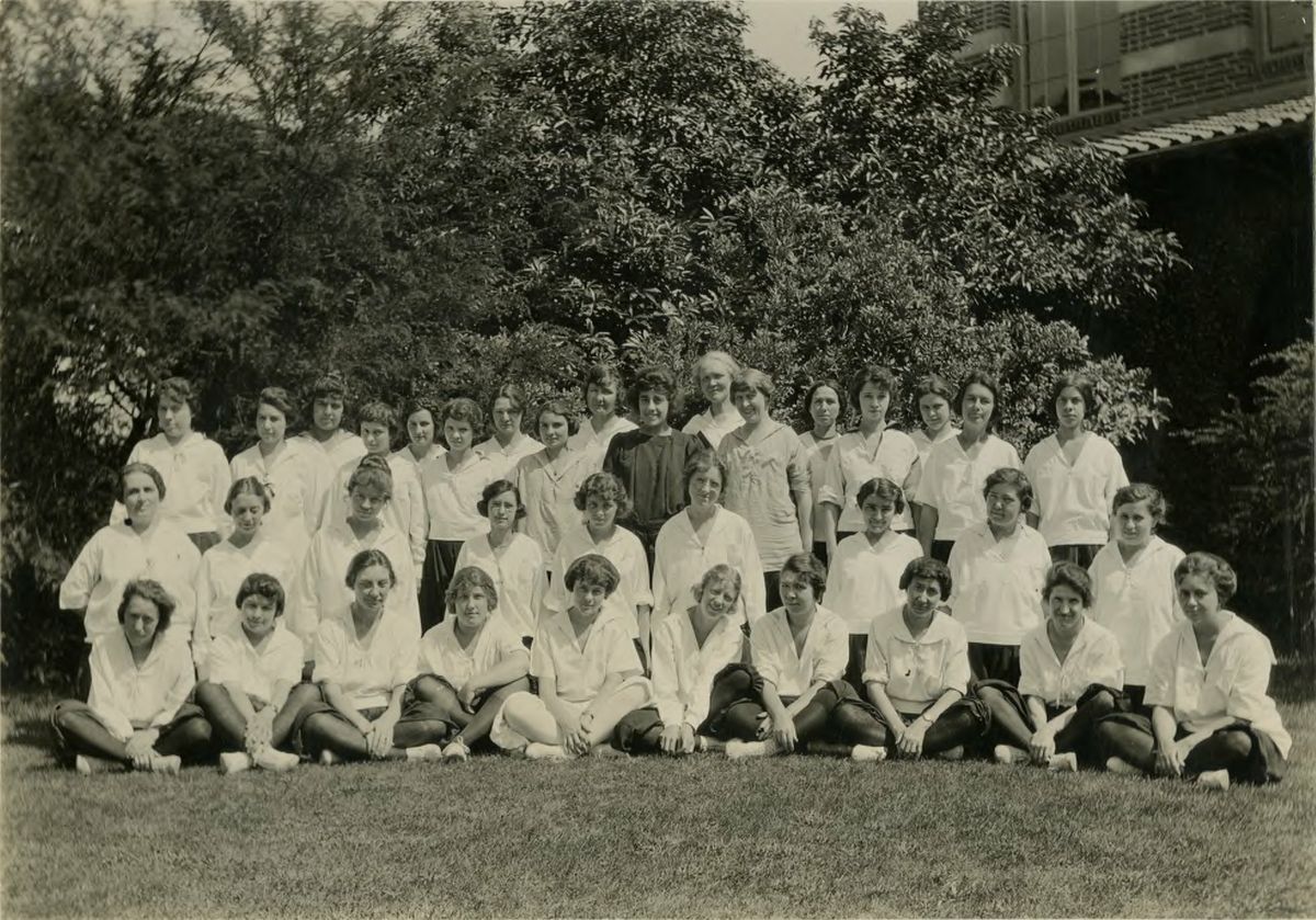 Womens PE class Vermont camps