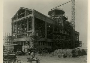 Powell Hall under construction