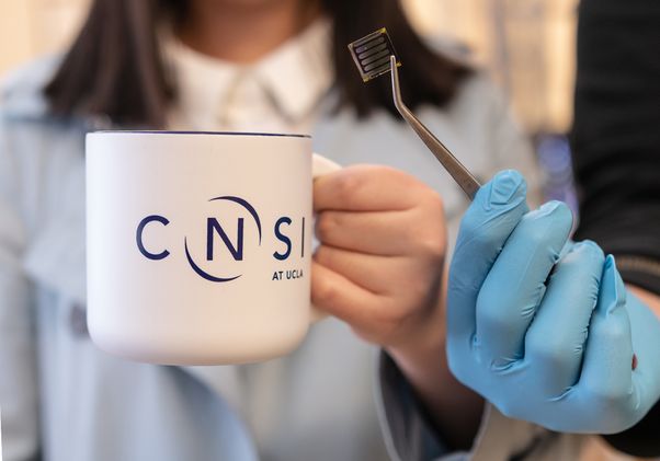 Coffee cup and solar cell