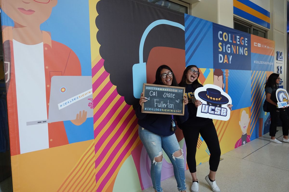 College Signing Day participants