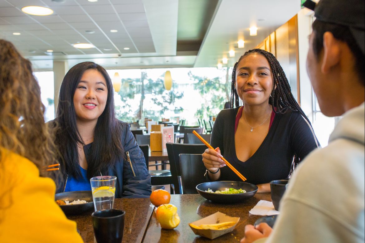 Students at UCLA Feast