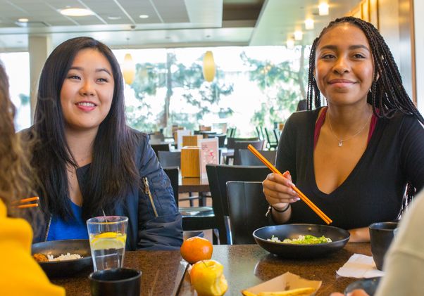 Students at UCLA Feast
