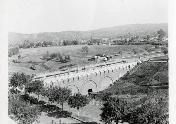 Arroyo bridge in 1947