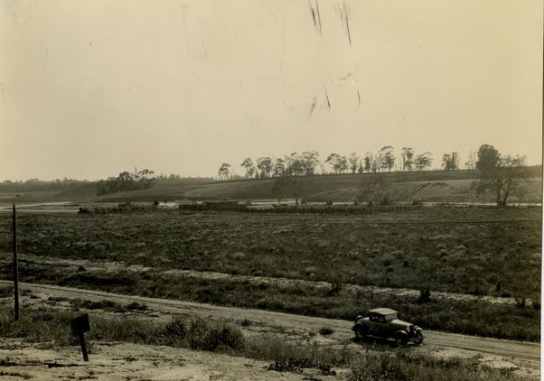 Campus view circa 1929