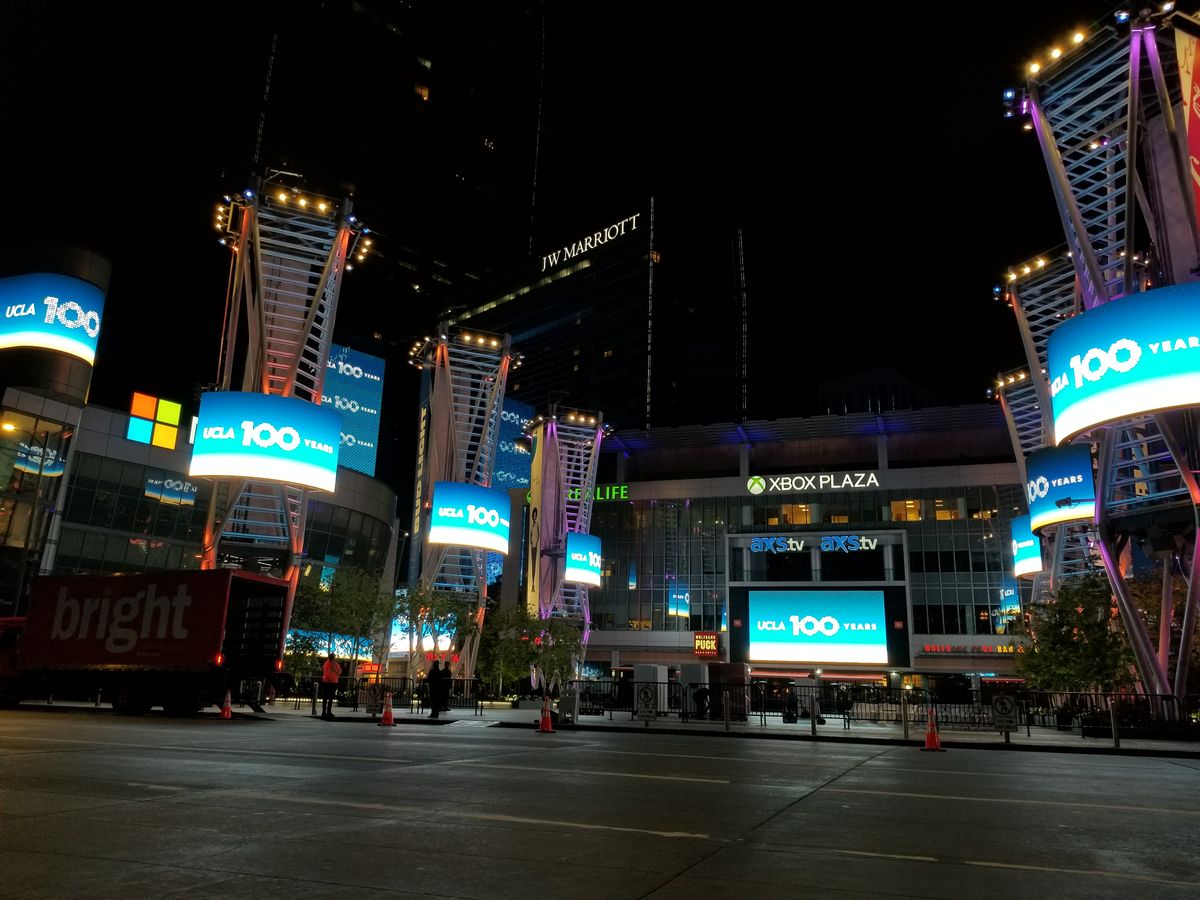 L.A. Live - UCLA 100