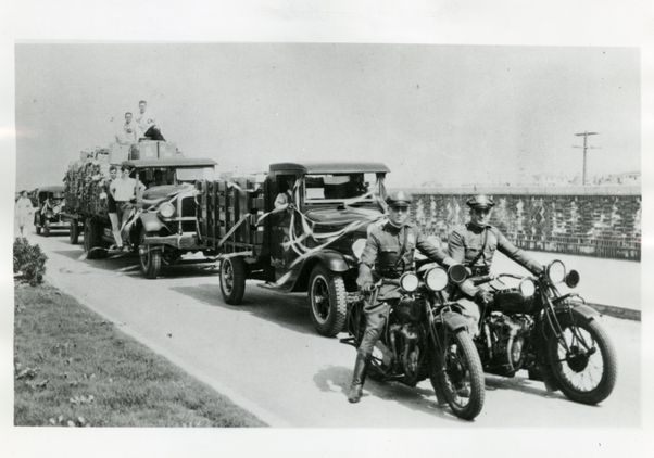 Moving Day motorcade 1929 