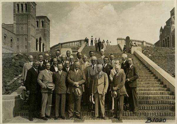 Board of Regents on Janss Steps